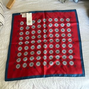 NWT Tory Burch silk scarf / neckerchief